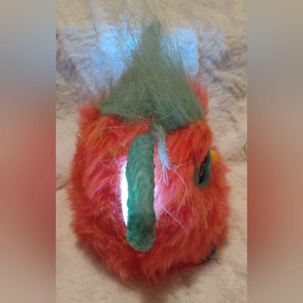 Furby Interactive Plush Toy Pink Blue Tested Works 2023 Coral Hasbro - Picture 5 of 6